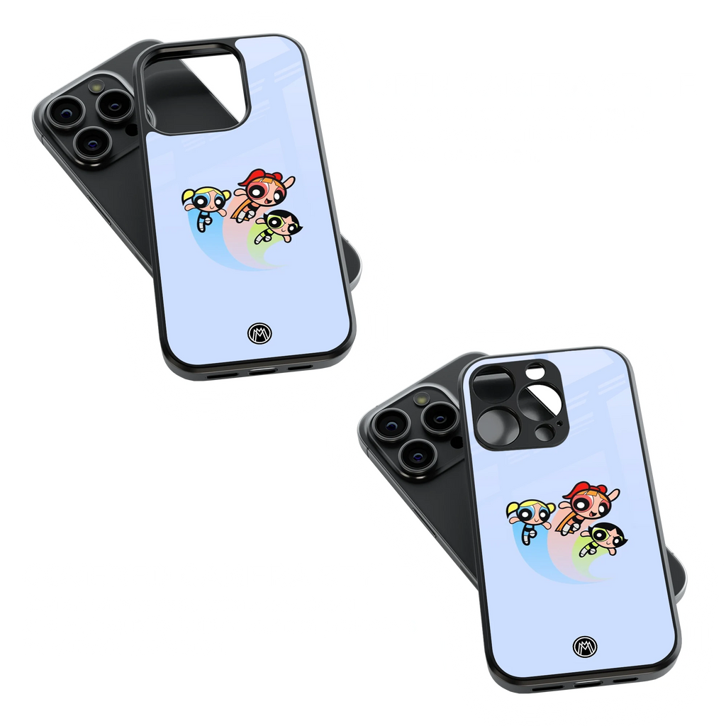 Trendy Glass Back Mobile Case for iPhone, Samsung, Redmi, OnePlus, Google Pixel, Motorola