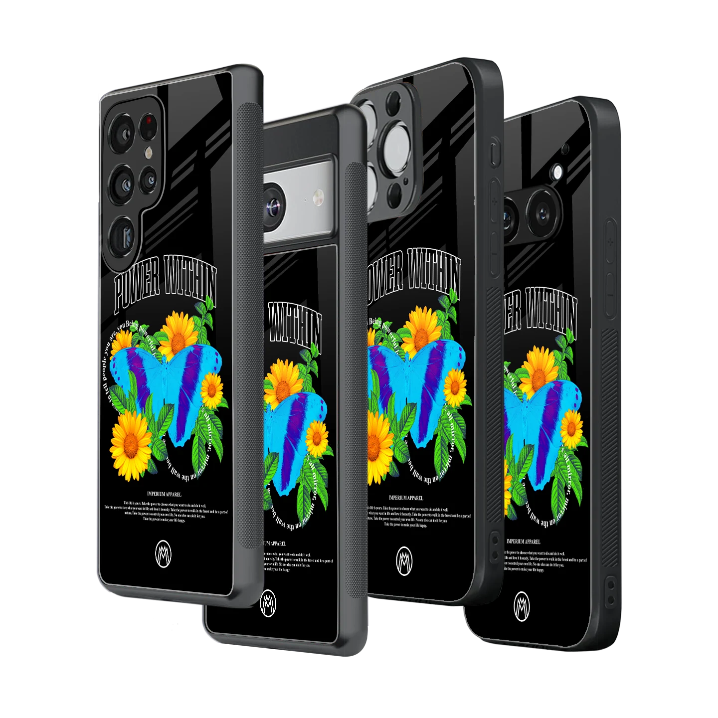 Stylish Glass Back Case for All Smartphones – iPhone, Samsung, OnePlus, Pixel, Redmi, Oppo, Vivo, Motorola