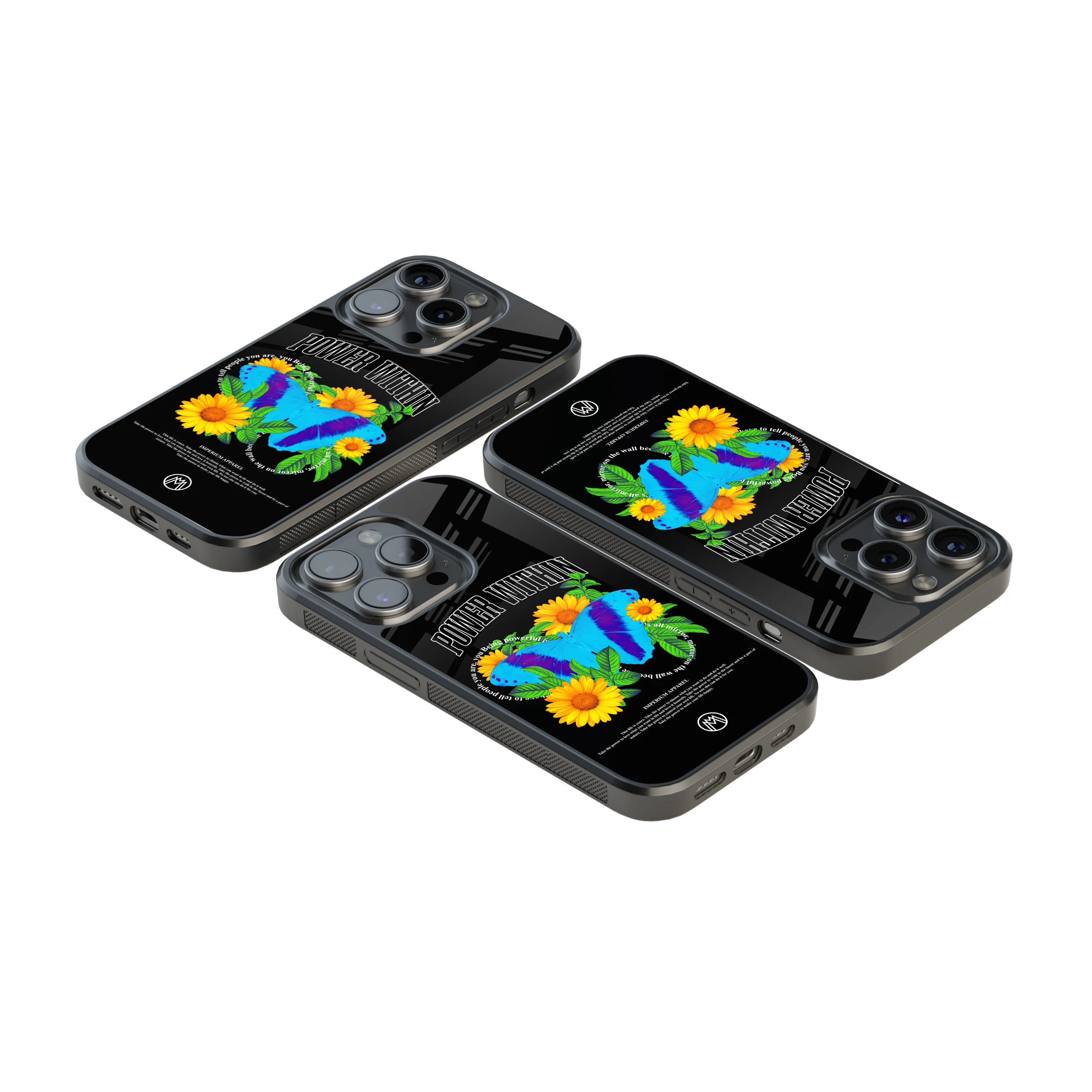 Luxury Glass Back Mobile Cover for iPhone, Samsung Galaxy, OnePlus, Pixel, Redmi & More