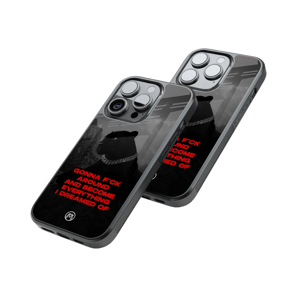 Protective Glass Back Phone Case Compatible with iPhone, Samsung, OnePlus, Pixel & More