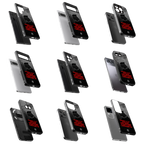 Durable Glass Back Mobile Case for iPhone, Samsung, OnePlus, Google Pixel, Redmi, Vivo, Oppo
