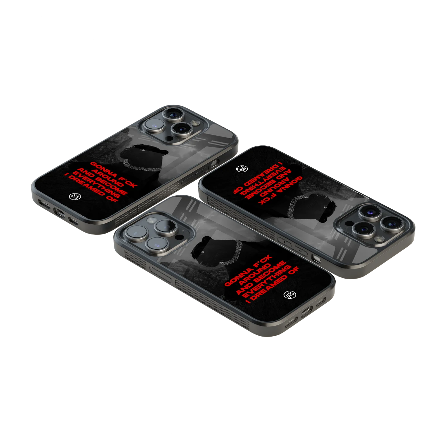 Luxury Glass Back Mobile Cover for iPhone, Samsung Galaxy, OnePlus, Pixel, Redmi & More