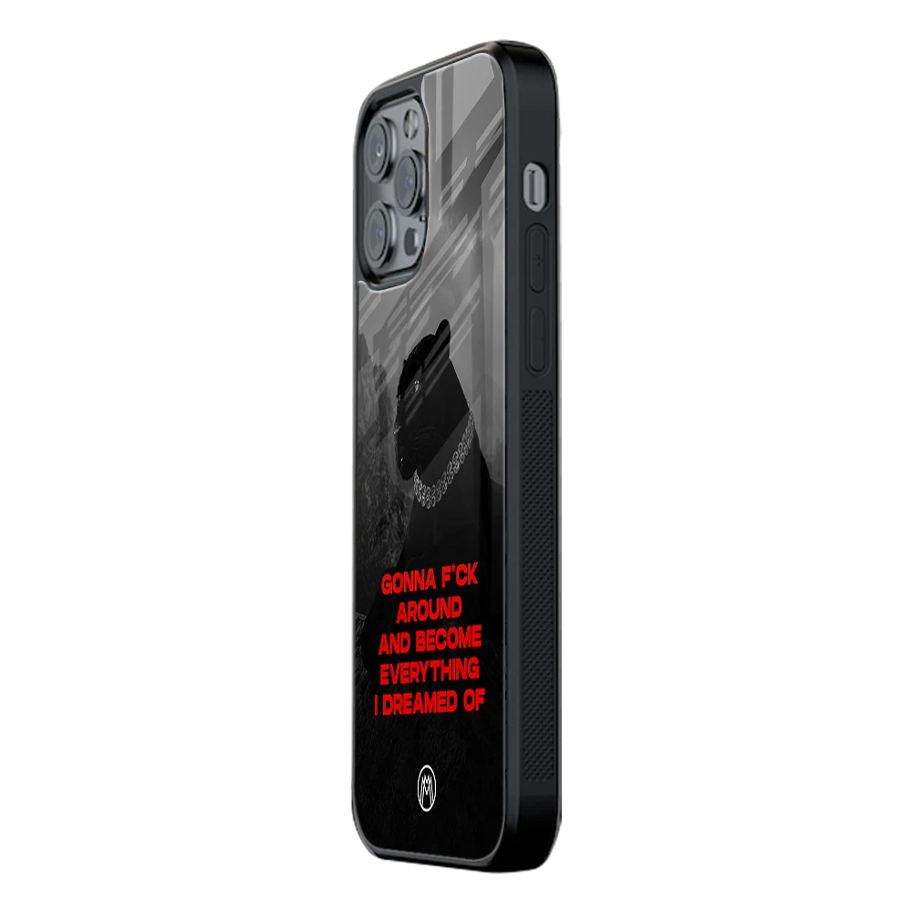 Slim Glass Back Phone Case for Multiple Brands iPhone, Samsung, Redmi, OnePlus, Oppo, Vivo