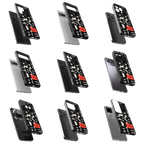 Durable Glass Back Mobile Case for iPhone, Samsung, OnePlus, Google Pixel, Redmi, Vivo, Oppo