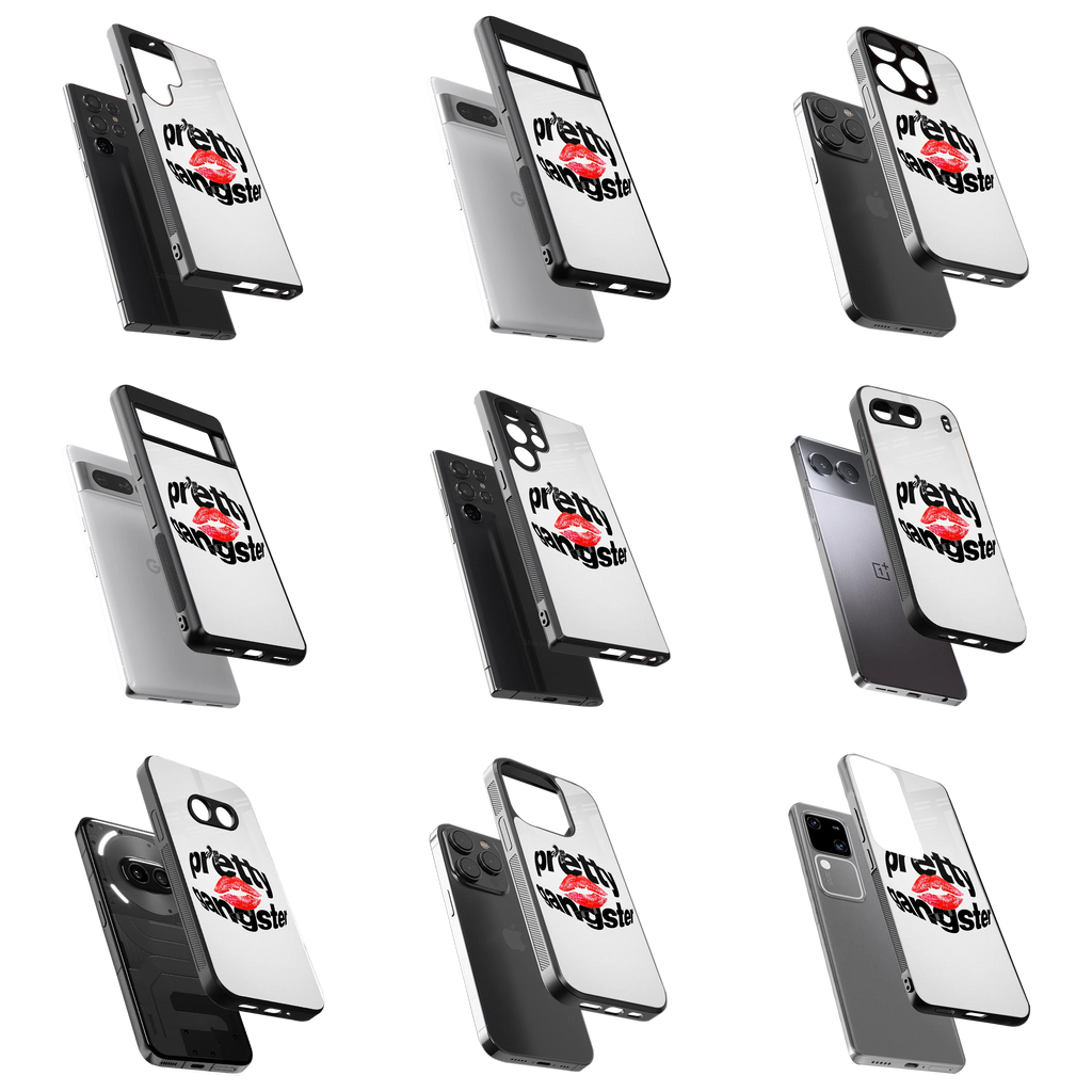 Durable Glass Back Mobile Case for iPhone, Samsung, OnePlus, Google Pixel, Redmi, Vivo, Oppo