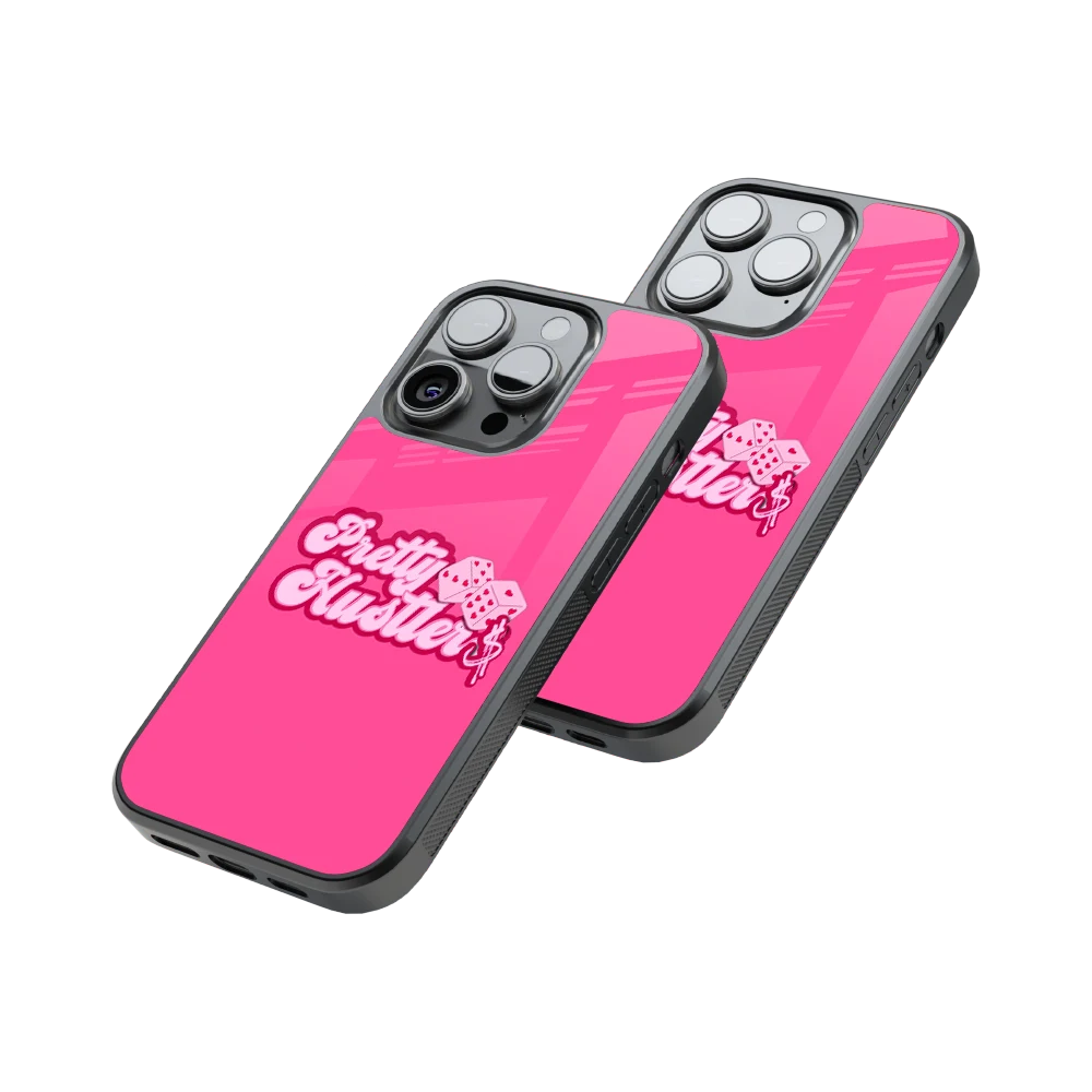 Protective Glass Back Phone Case Compatible with iPhone, Samsung, OnePlus, Pixel & More