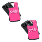 Trendy Glass Back Mobile Case for iPhone, Samsung, Redmi, OnePlus, Google Pixel, Motorola