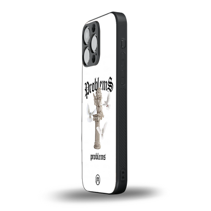 problems back phone cover | glass case for iphone 13 pro max