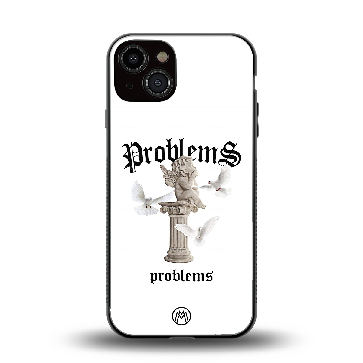 problems back phone cover | glass case for iphone 13
