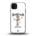 problems back phone cover | glass case for iphone 15 plus