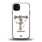 problems back phone cover | glass case for iphone 15 plus