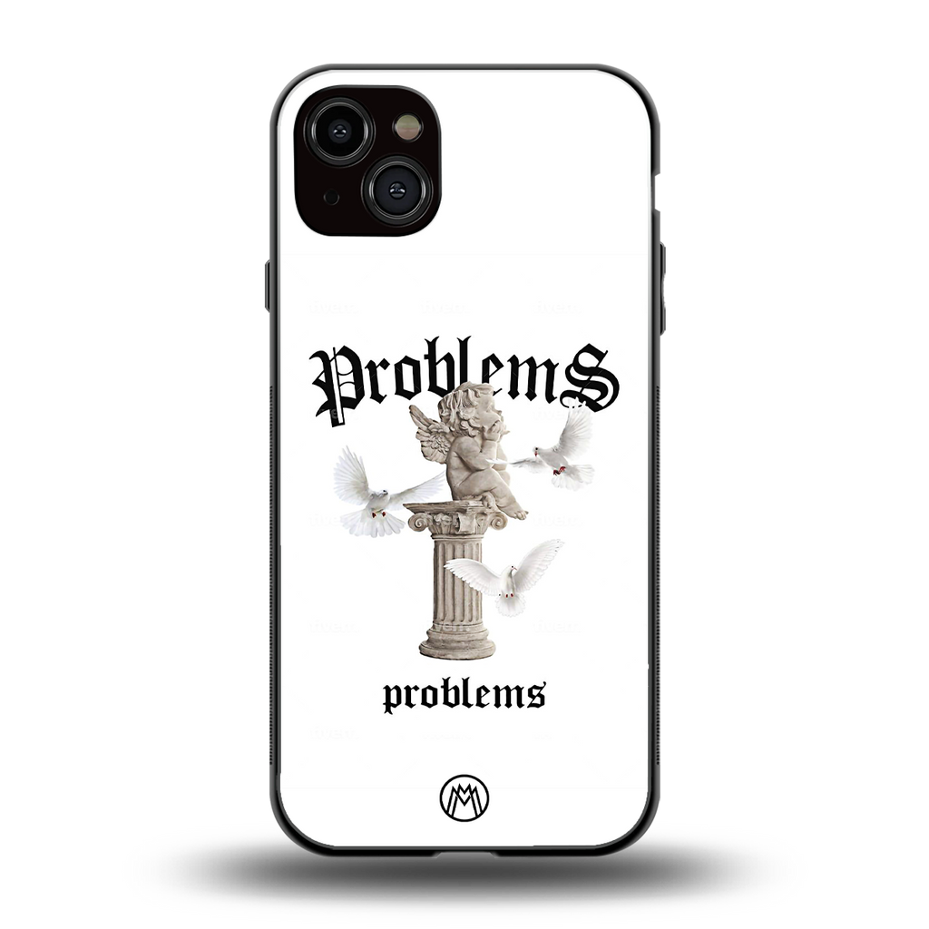 problems back phone cover | glass case for iphone 14 plus