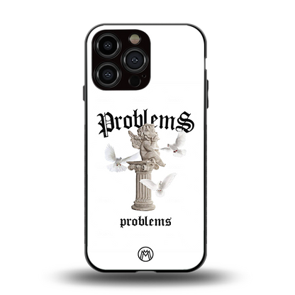 problems back phone cover | glass case for iphone 14 pro max