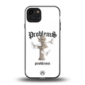 problems back phone cover | glass case for iphone 15