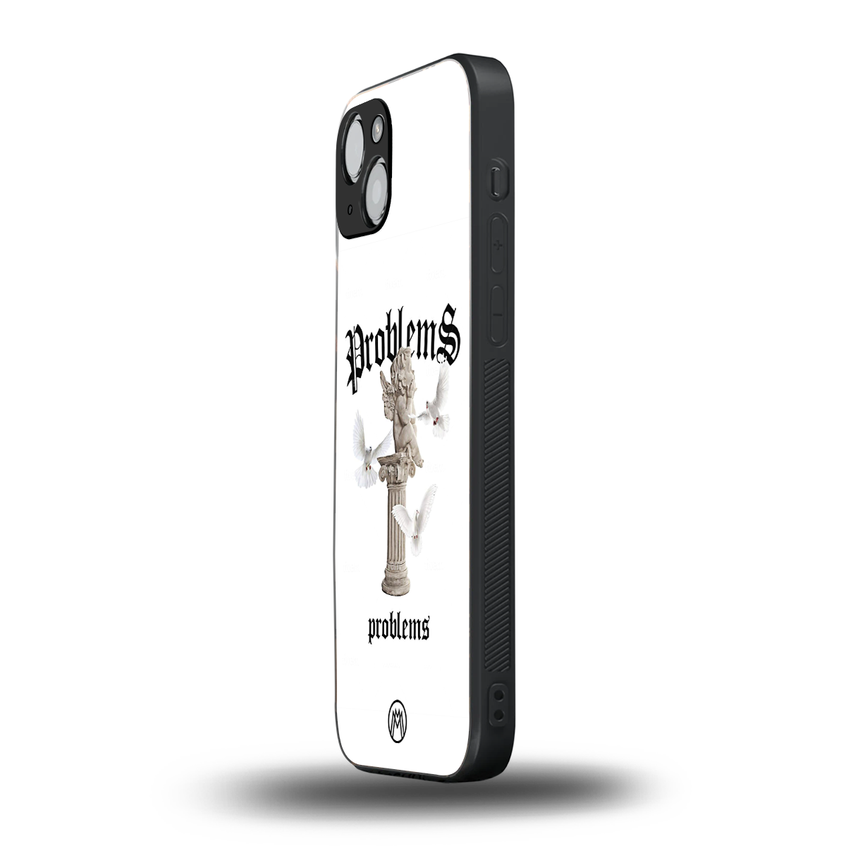 problems back phone cover | glass case for iphone 15