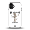 problems back phone cover | glass case for iphone 16 plus
