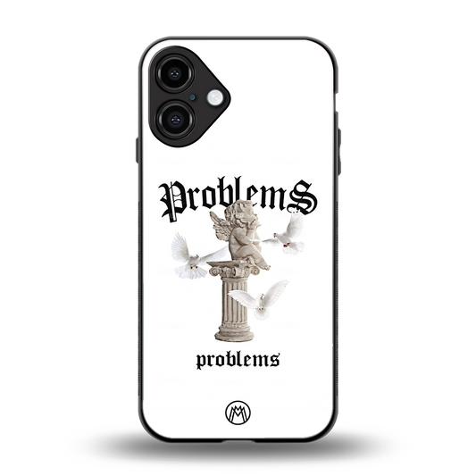 problems back phone cover | glass case for iphone 16 plus