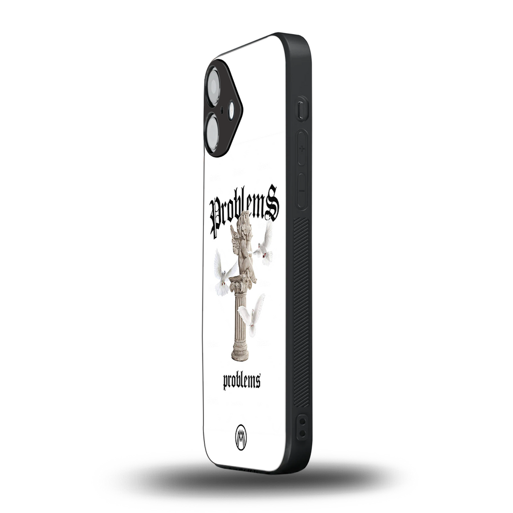 problems back phone cover | glass case for iphone 16 plus