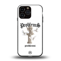 problems back phone cover | glass case for iphone 16 pro max