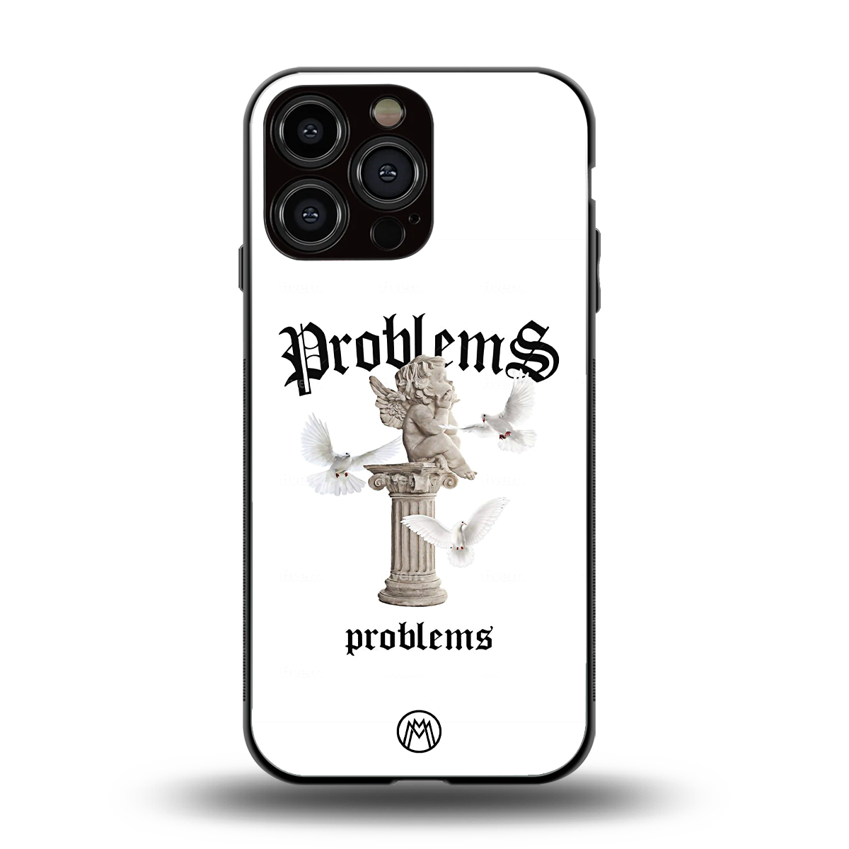 problems back phone cover | glass case for iphone 16 pro max