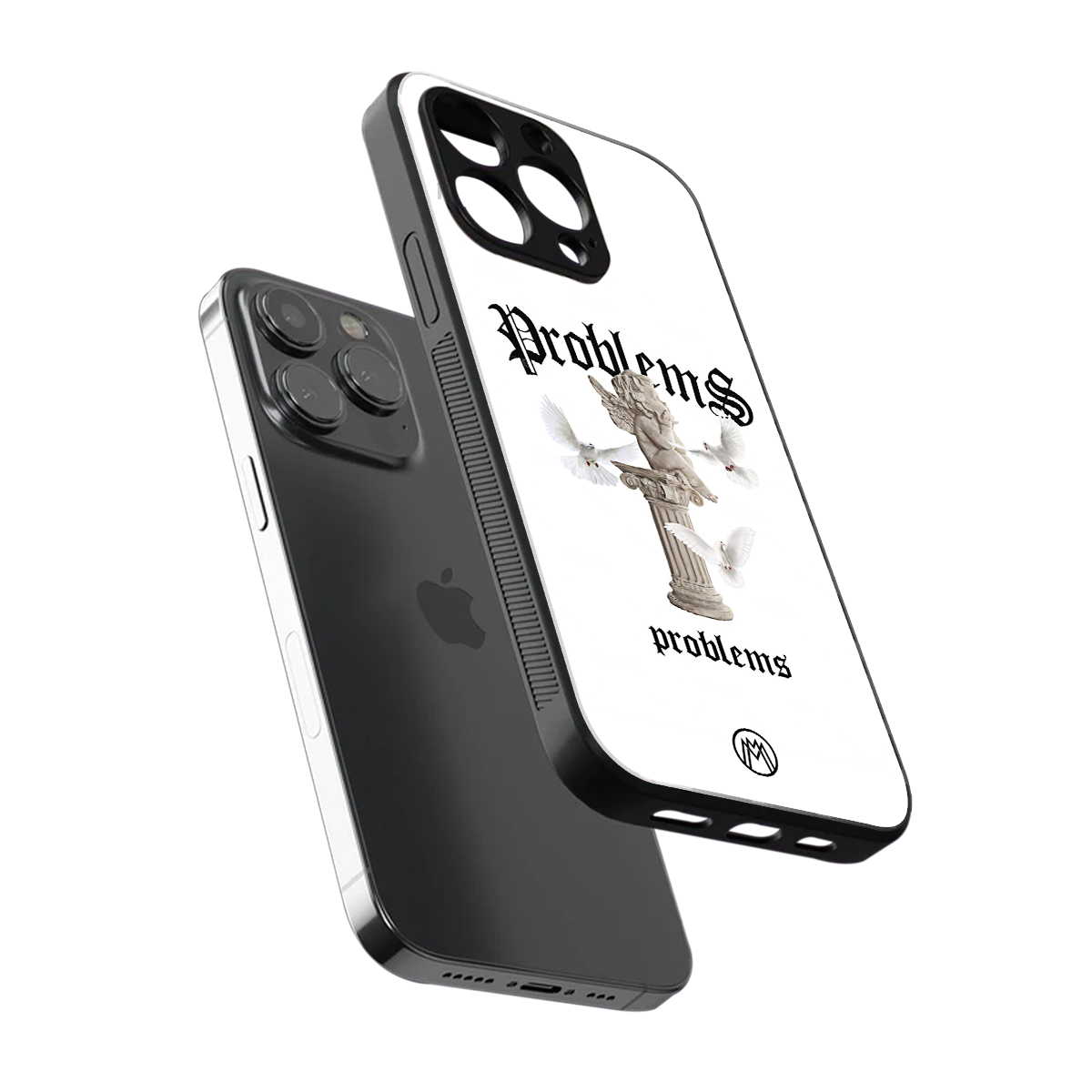 problems back phone cover | glass case for iphone 16 pro max