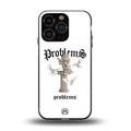 problems back phone cover | glass case for iphone 16 pro