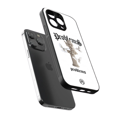 problems back phone cover | glass case for iphone 16 pro