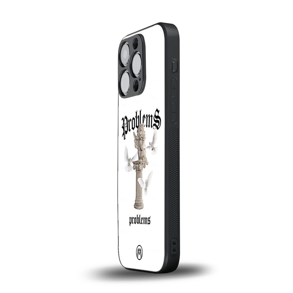 problems back phone cover | glass case for iphone 16 pro