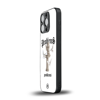 problems back phone cover | glass case for iphone 16 pro