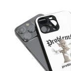 problems back phone cover | glass case for iphone 16 pro
