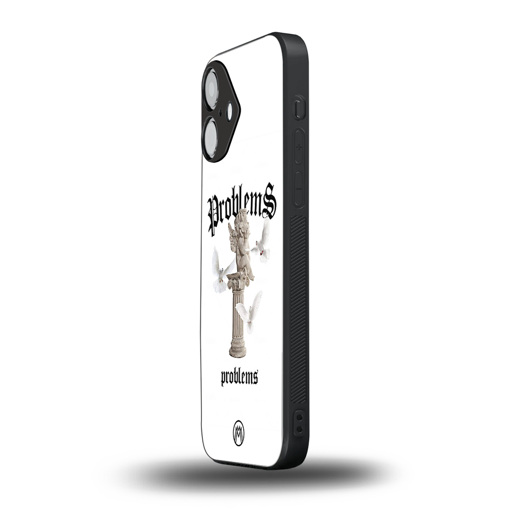 problems back phone cover | glass case for iphone 16