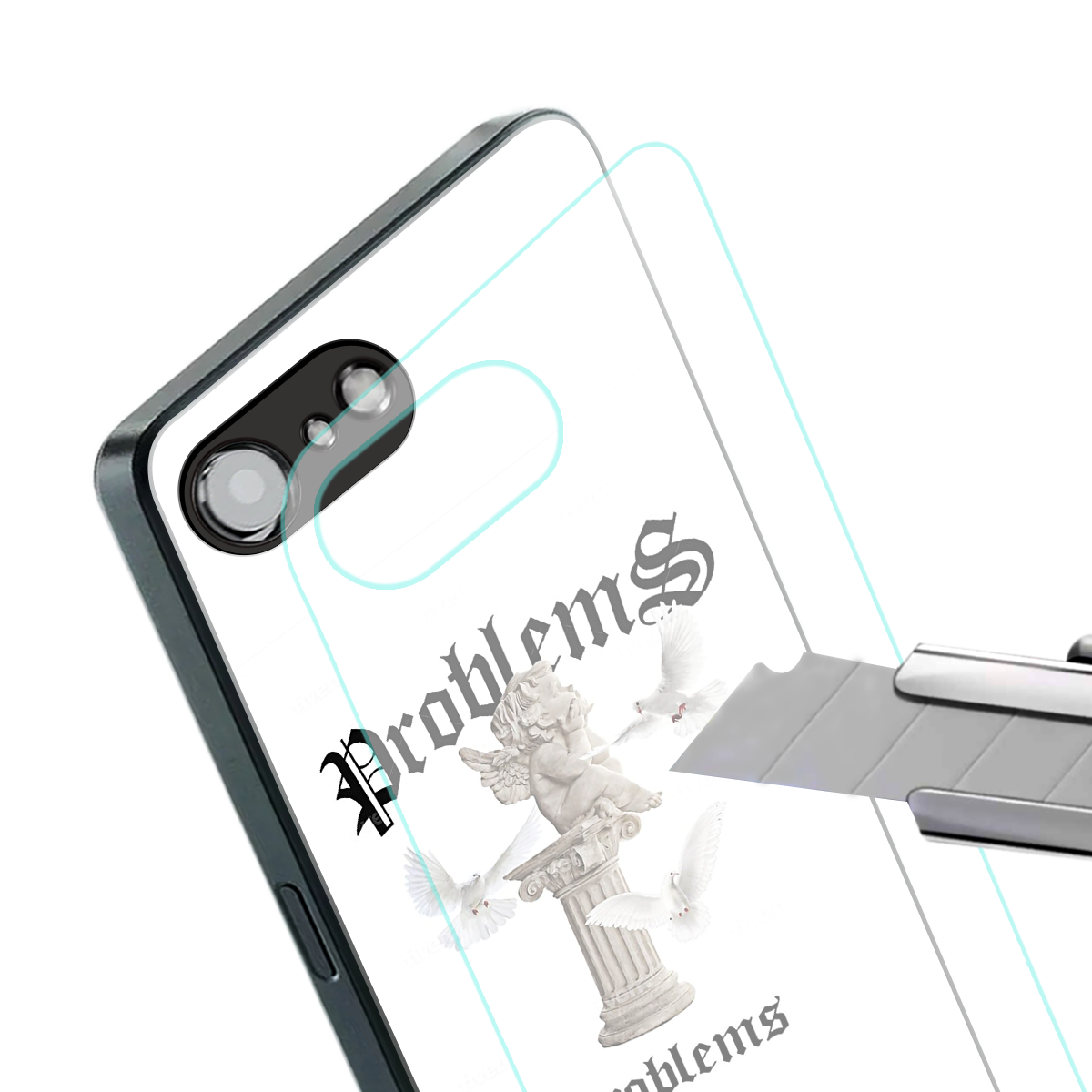 problems back phone cover | glass case for iphone 16e