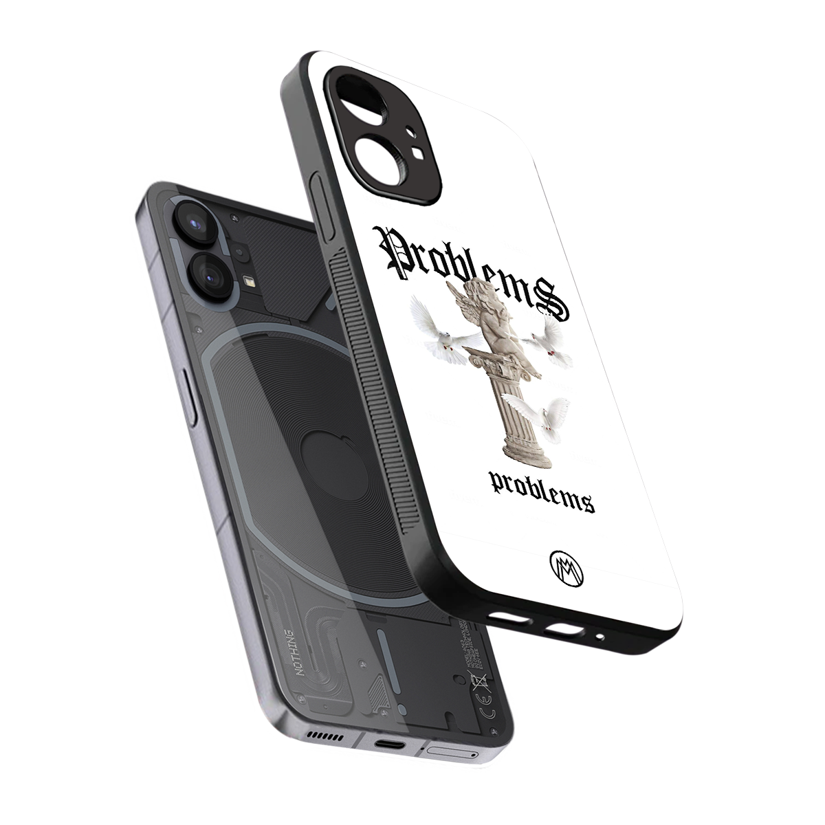 problems back phone cover | glass case for nothing phone 1