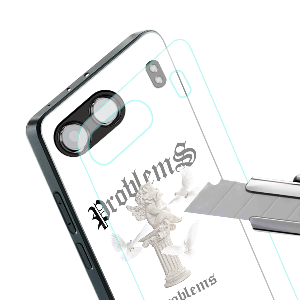 problems back phone cover | glass case for oneplus nord 4