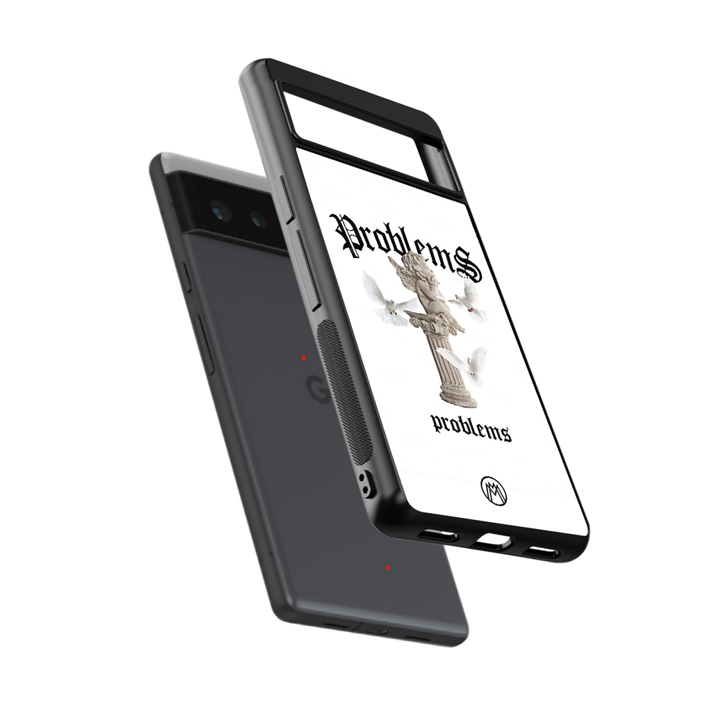 problems back phone cover | glass case for Google Pixel 6A