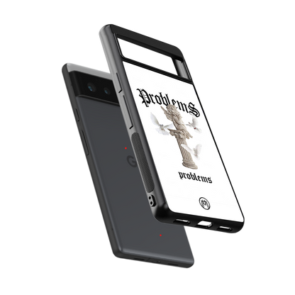 problems back phone cover | glass case for Google Pixel 6A