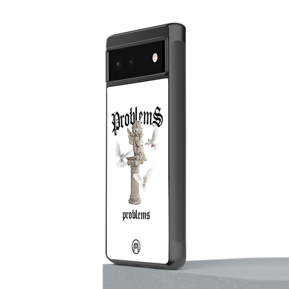 problems back phone cover | glass case for Google Pixel 6A
