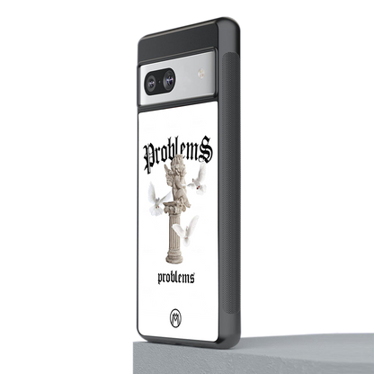 problems back phone cover | glass case for Google Pixel 7