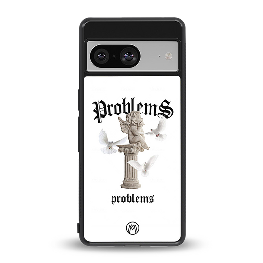 problems back phone cover | glass case for Google Pixel 8