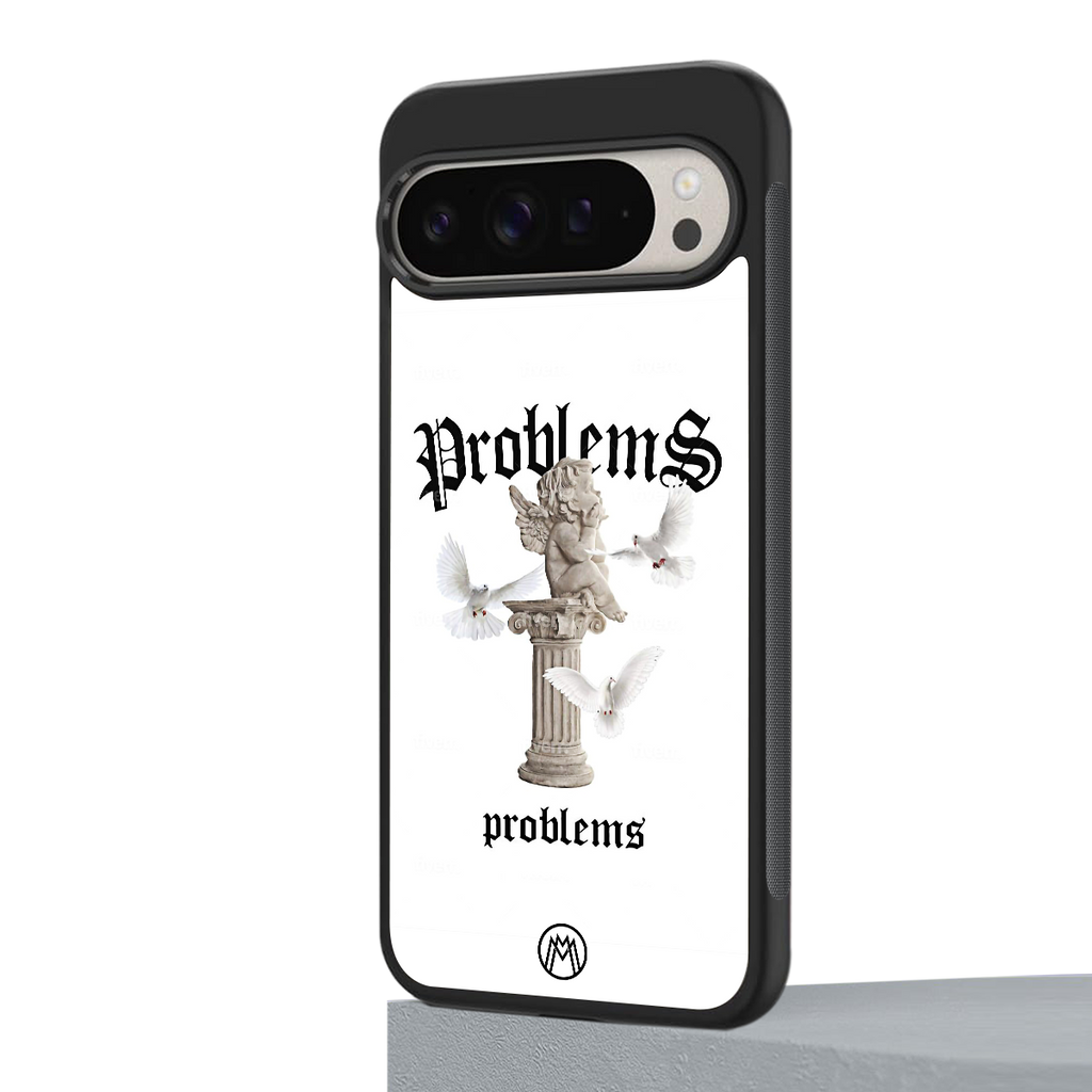 problems back phone cover | glass case for google pixel 9 pro