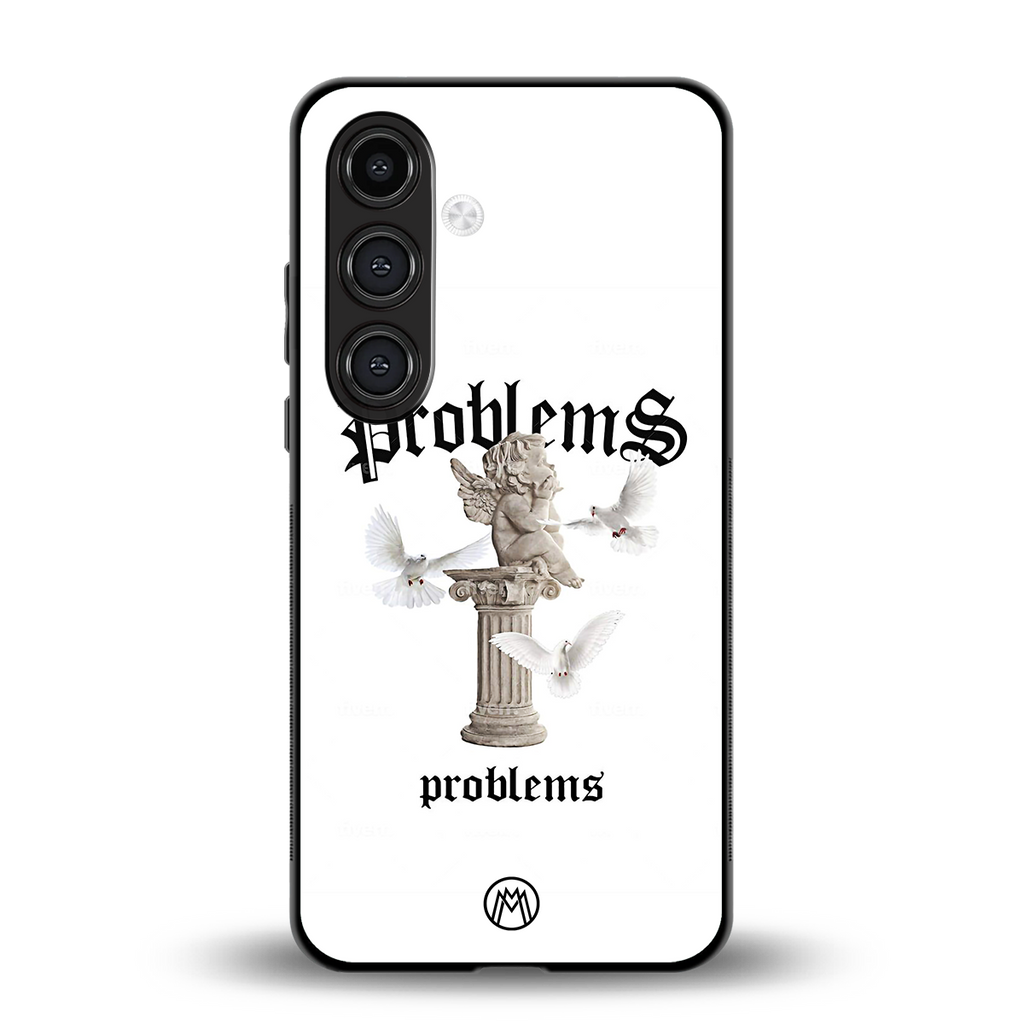 problems back phone cover | glass case for samsung galaxy s25