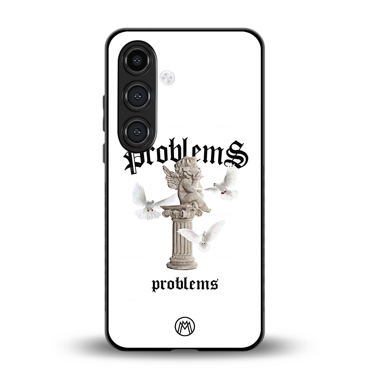 problems back phone cover | glass case for samsung galaxy s25