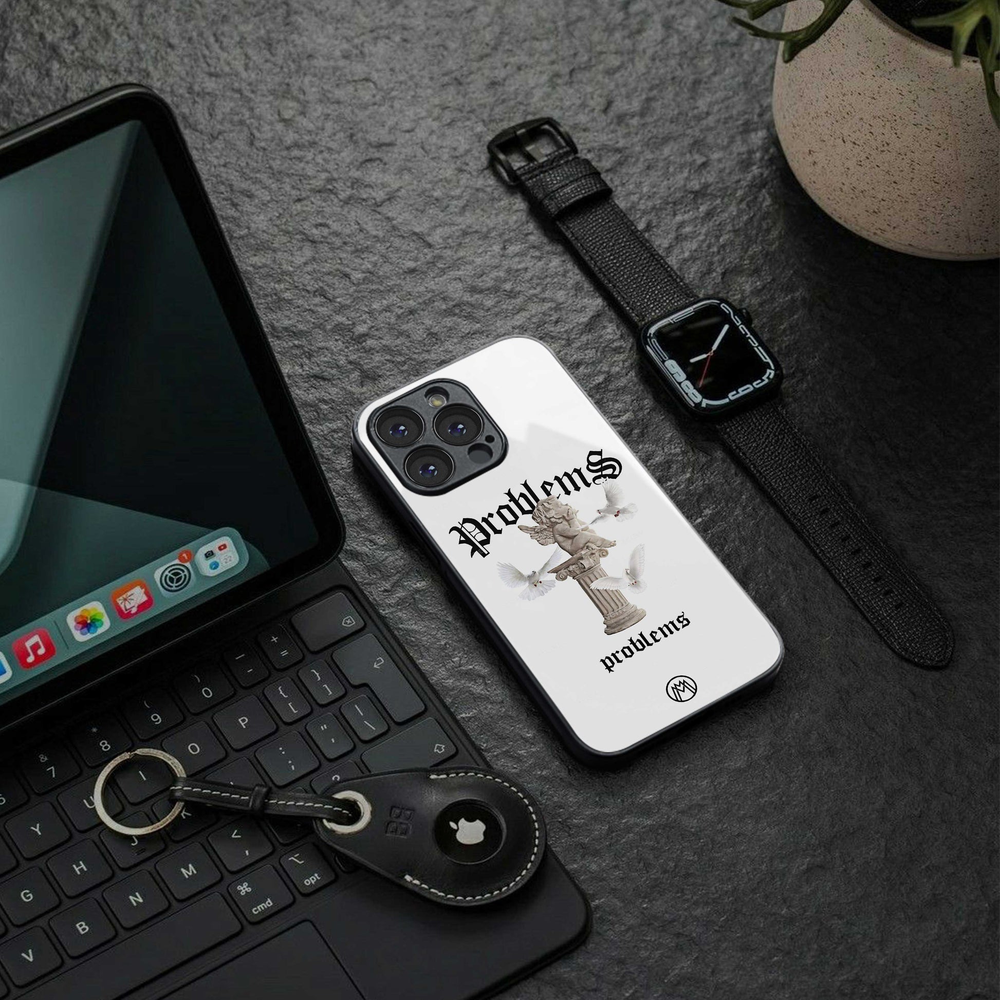 problems back phone cover | glass case for iphone 13 pro max