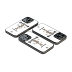 Luxury Glass Back Mobile Cover for iPhone, Samsung Galaxy, OnePlus, Pixel, Redmi & More