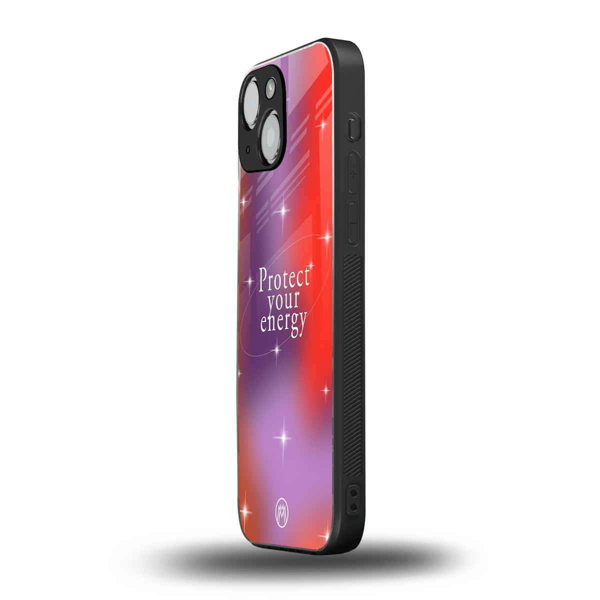 protect your energy back phone cover | glass case for iphone 13 mini