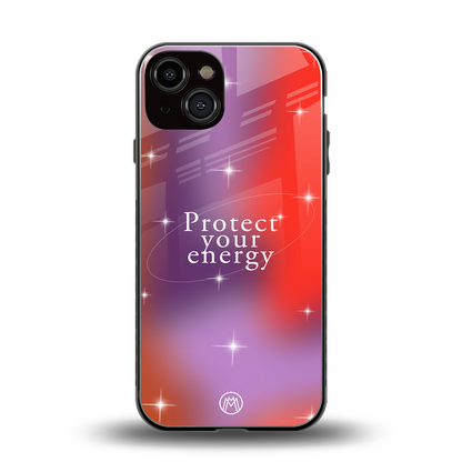 protect your energy back phone cover | glass case for iphone 13