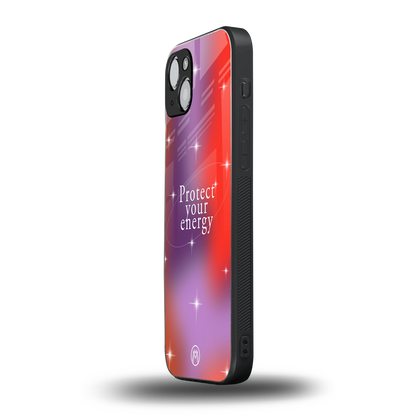 protect your energy back phone cover | glass case for iphone 13