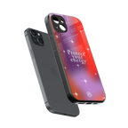 protect your energy back phone cover | glass case for iphone 15 plus