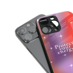protect your energy back phone cover | glass case for iphone 14 pro max