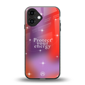 protect your energy back phone cover | glass case for iphone 16